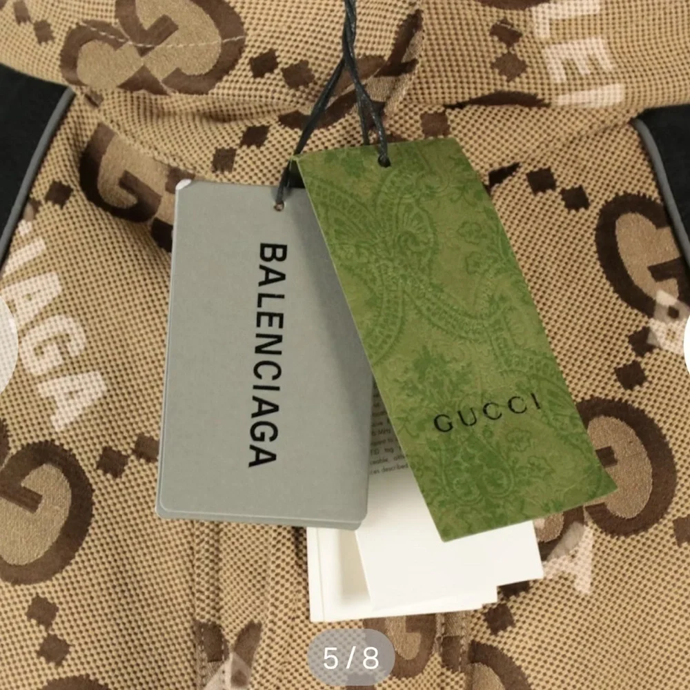 Gucci x Balenciaga the hacker project hooded jacket